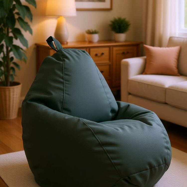 Fotoliu Puf Bean Bag VERDE XXL