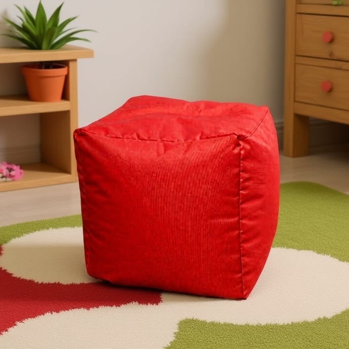 Fotoliu Puf CUB ROSU - imagine 2